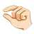 Pinching Hand: Light Skin Tone
