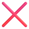 Cross Mark Emoji ❌ image - Microsoft 3D Fluent style
