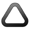 Triangle with Rounded Corners 🛆 image - Samsung style
