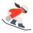 Snowboarder: Medium Skin Tone