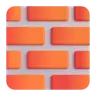 Emoji mattone 🧱 image - Microsoft 3D Fluent style