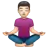 Person In Lotus Position: Light Skin Tone