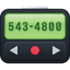 เพจเจอร์ Emoji 📟 image - Facebook Meta style