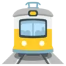 รถราง Emoji 🚊 image - Google Noto Color style