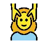 Woman Getting Massage Emoji 💆‍♀️ image - OpenMoji style