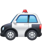 Emoji Auto della polizia 🚓 image - Facebook Meta style