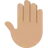 Raised Back Of Hand: Medium Skin Tone