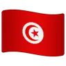 Flag: Tunisia Emoji 🇹🇳 image - WhatsApp style