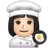 Woman Cook: Light Skin Tone