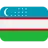 Flag: Uzbekistan