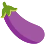 Aubergine Emoji 🍆 image - Google Noto Color style