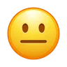 ニュートラルフェイス Emoji 😐 image - Telegram style