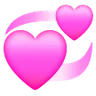Drehende Herzen Emoji 💞 image - Samsung style