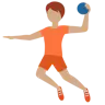 Person Playing Handball: Medium Skin Tone Emoji 🤾🏽 image - Twitter / X (Twemoji) style