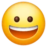 Emoji Grinning Face 😀 image - Samsung style