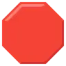 Emoji Segno ottagonale 🛑 image - Google Noto Color style