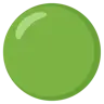 Grande círculo verde Emoji 🟢 image - Google Noto Color style