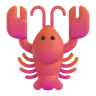 Emoji aragosta 🦞 image - Microsoft 3D Fluent style
