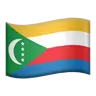 Flag: Comoros Emoji 🇰🇲 image - Apple style