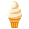 Soft Ice Cream Emoji 🍦 image - Google Noto Color style