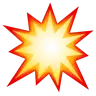 Kollisionssymbol Emoji 💥 image - WhatsApp style