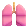 Akciğer Emoji 🫁 image - Microsoft 3D Fluent style