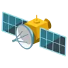 ดาวเทียม Emoji 🛰 image - Google Noto Color style
