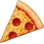 Slice of Pizza Emoji 🍕 image - Facebook Meta style