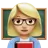 Woman Teacher: Medium-Light Skin Tone