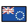 Flag: Cook Islands Emoji 🇨🇰 image - OpenMoji style
