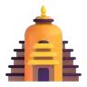 Hindu Tempel Emoji 🛕 image - Microsoft 3D Fluent style