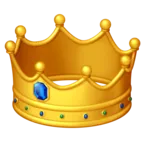 Krone Emoji 👑 image - Facebook Meta style