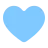 Light Blue Heart