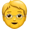 Emoji Older Adult 🧓 image - Apple style