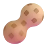 ถั่ว Emoji 🥜 image - Microsoft 3D Fluent style