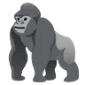 Emoji Gorilla 🦍 image - Google Noto Color Animated style