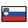Flag: Slovenia Emoji 🇸🇮 image - OpenMoji style