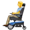 Person In Motorized Wheelchair Emoji 🧑‍🦼 image - WhatsApp style