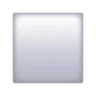 空心中等方形 Emoji ◻ image - Samsung style