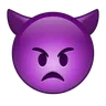 Emoji diavoletto 👿 image - Telegram style