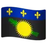 Flag: Guadeloupe Emoji 🇬🇵 image - WhatsApp style