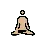 Man In Lotus Position: Medium-Light Skin Tone