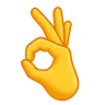 Ok Hand Emoji 👌 image - Telegram style