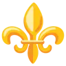 Emoji Fleur-de-lis ⚜ image - Google Noto Color style