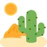 Wüste Emoji 🏜 image - Twitter / X (Twemoji) style