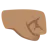 Right-Facing Fist: Medium Skin Tone