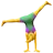 Woman Cartwheeling