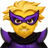 Man Supervillain Emoji 🦹‍♂️ image - Apple style