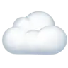 Cloud Emoji ☁ image - Apple style