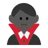 Vampire: Medium-Dark Skin Tone Emoji 🧛🏾 image - Tossface style